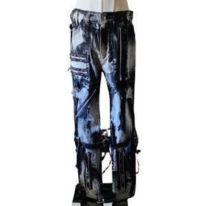 Tripp Nyc UNISEX Bondage Bleach And Stud Pants
